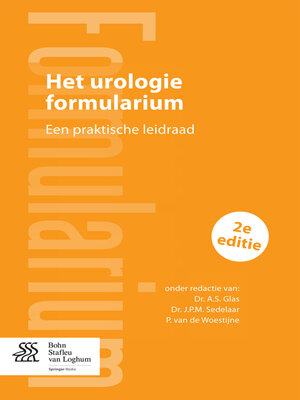 cover image of Het urologie formularium